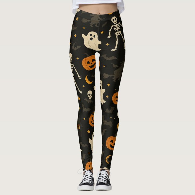 Medias divertidas de Halloween (Anverso)
