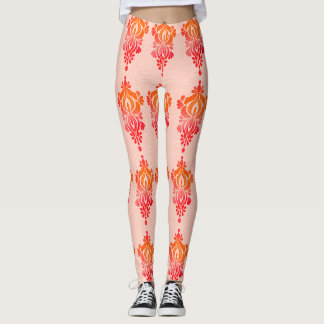 Medias Elegantes de Damasco Floral Chic