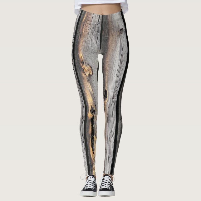 medias elegantes de madera coloreadas festivas mod (Anverso)