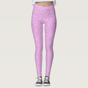 Medias estampadas con leopardo