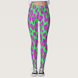 Medias estampadas con leopardo