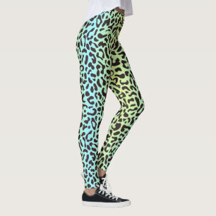 Medias estampadas con leopardo