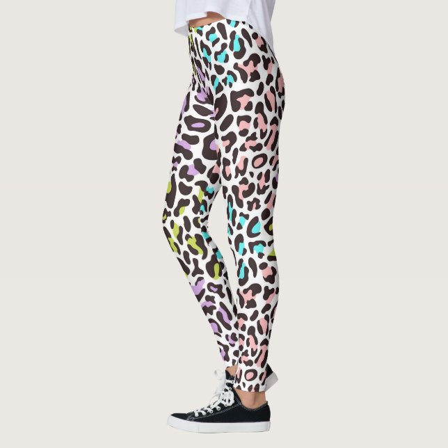 Medias Estampadas de Leopardo (Izquierda)