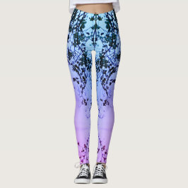 Medias Hudson Rosa Azul Morado Desvanecido