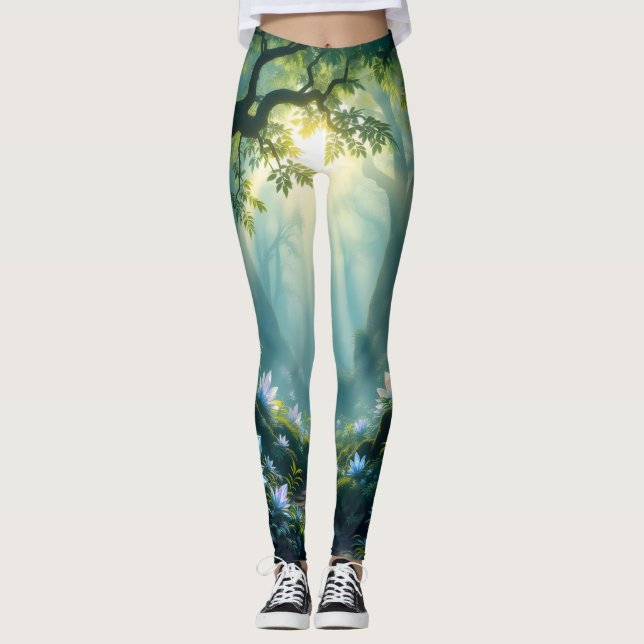 Medias Leggings Despertar del Bosque de Cristal (Anverso)