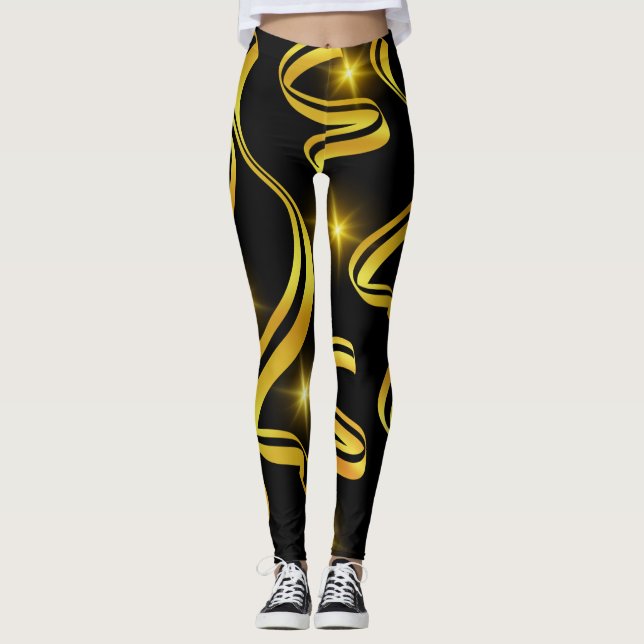 Medias Midnight Gold Streak (Anverso)