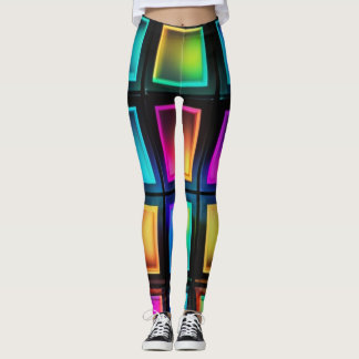 Medias Neon Prism Grid