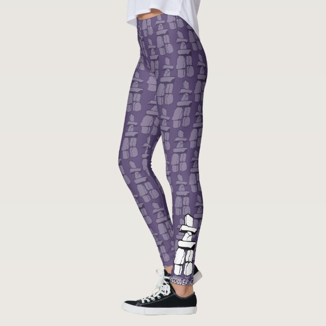 Medias personalizadas de Vancouver Canadá Leggings (Izquierda)
