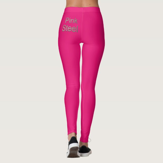 Medias Pink Steel palabra fucsia (Reverso)