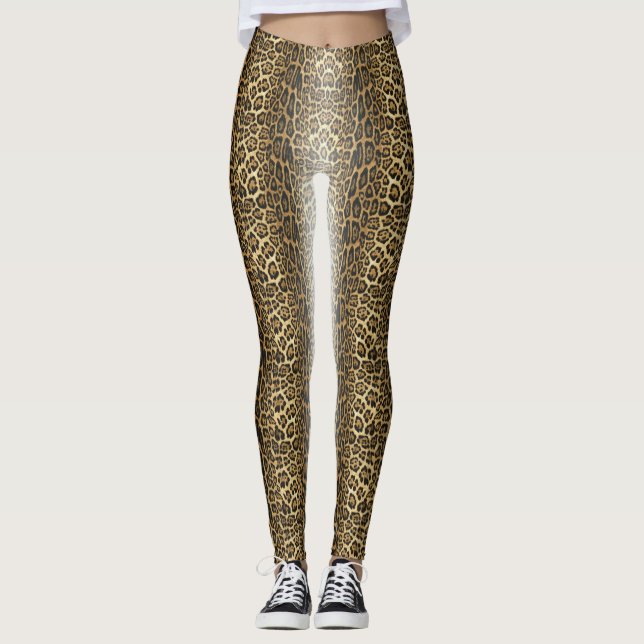 Medias realistas de leopardo (Anverso)