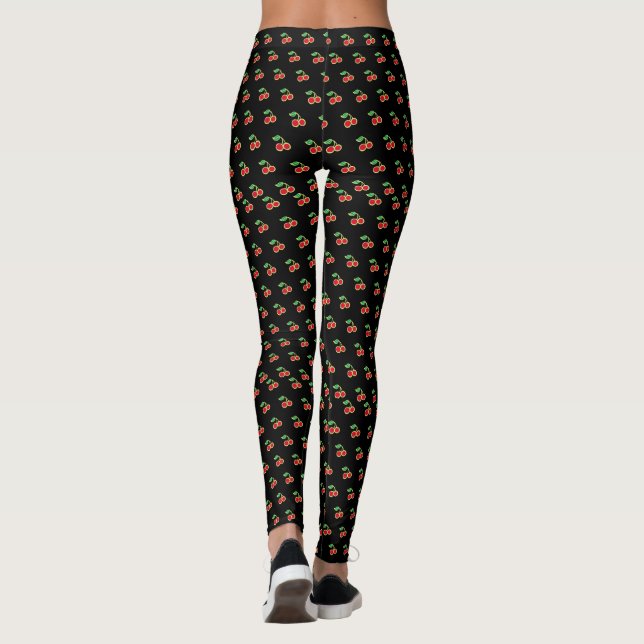 Medias Retro Rockabilly de Cereza (Reverso)