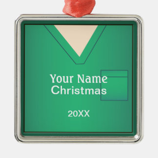 Médica de Enfermería Navidades Scrubs Ornamento Pr