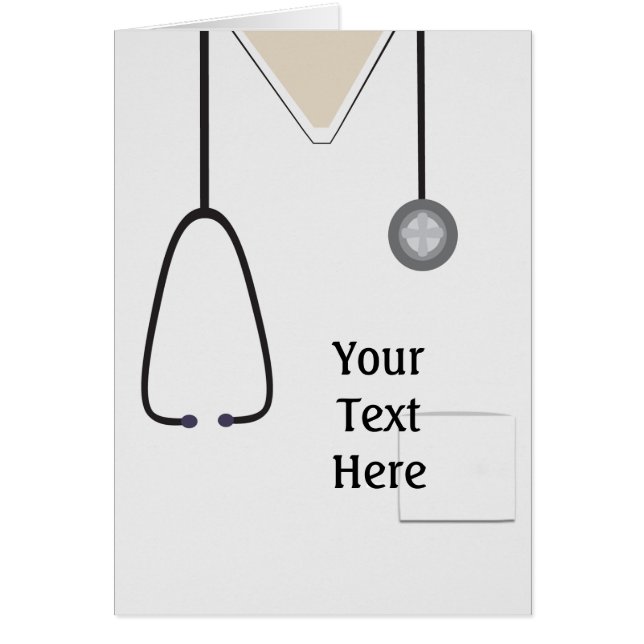 Médica de enfermería Personalizado blanco (Frente)