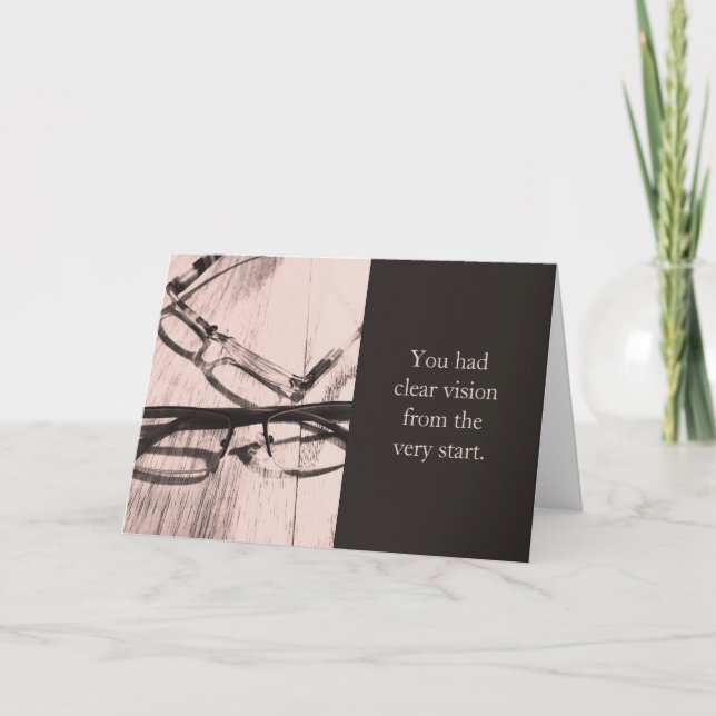 Médica de la Tarjeta de Graduación de Optometría V (Anverso)