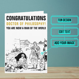 Médica de la Tarjeta de Graduación PhD Diogenes de