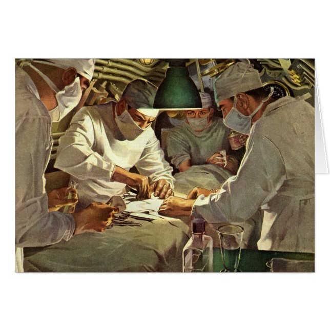 Medicina de época, Médicas que realizan cirugías e (Anverso (Horizontal))