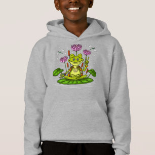 Medición de rana hippie