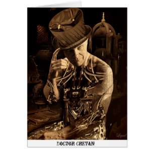 Médico Crevan Steampunk Cyborg