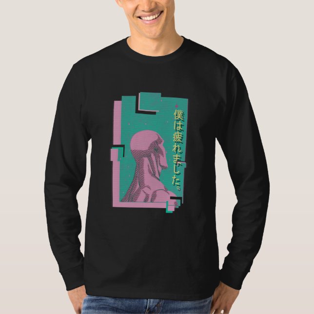 Médico de Vaporwave - camisa de manga larga (Anverso)