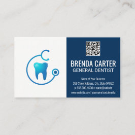 Médico dental | Tarjeta de presentación de código