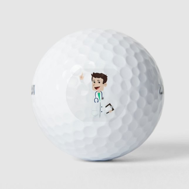 **MÉDICO FAVORITO** BOLA DE GOLF (Anverso)