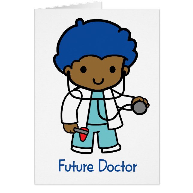 Médico futuro - muchacho (Frente)