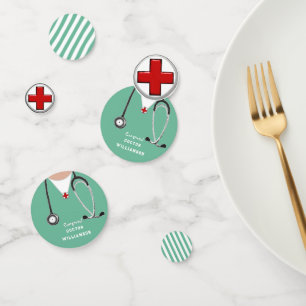 Médico Licenciatura en Medicina Confetti