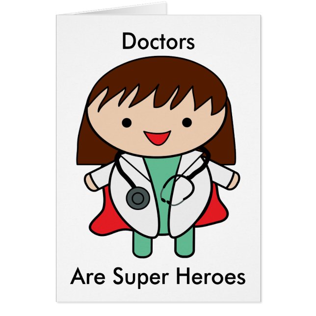 Médicos Día de la mujer Médico Super héroe persona (Frente)