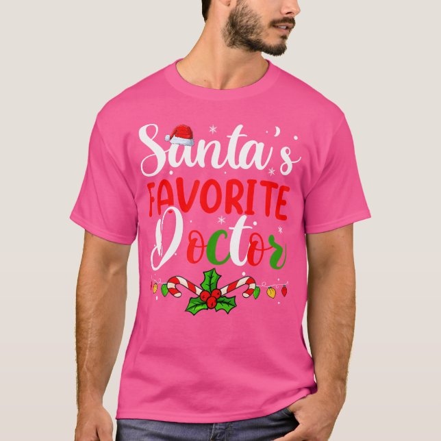 Médicos favoritas de navidad Camisetas  navideñas  (Anverso)