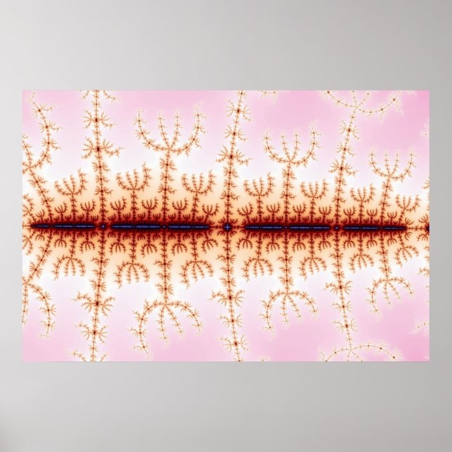 Medida sísmica - Arte fractal (Frente)