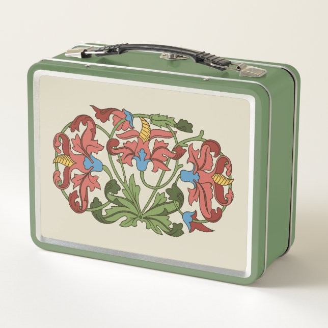 Medieval Flowers Metal Lunchbox (Reverso)