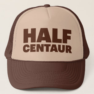 MEDIO gorra del camionero del lema de la diversió