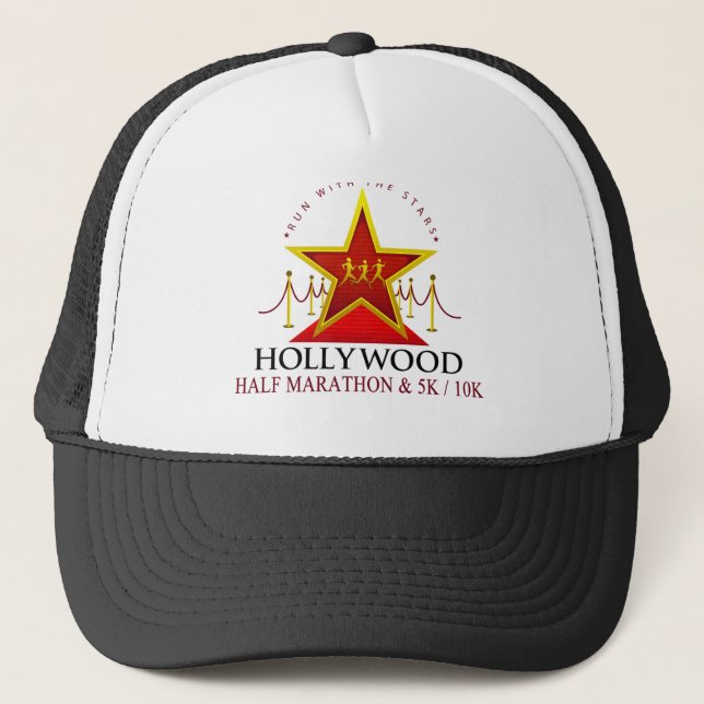 Medio gorra del camionero del maratón de Hollywood (Anverso)