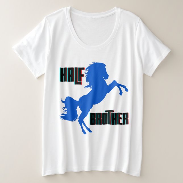 Medio hermano de cría de caballos (Anverso del diseño)