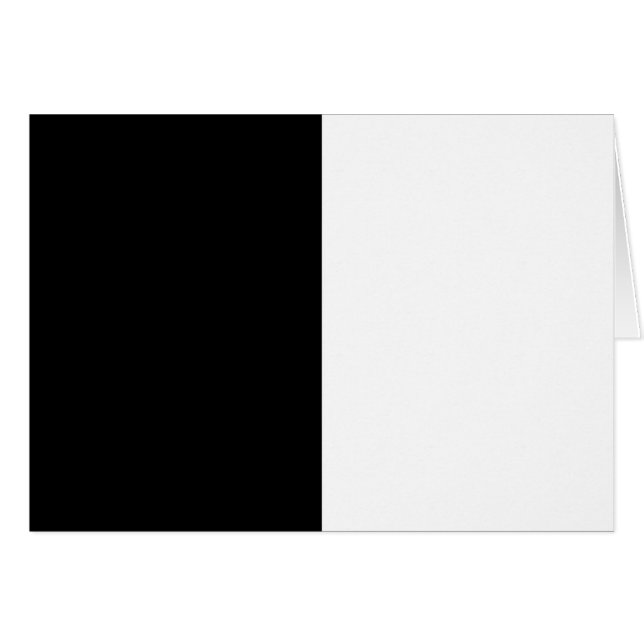 Medio Negro Y Medio Blanco Personalizar Medio Esto (Anverso (Horizontal))