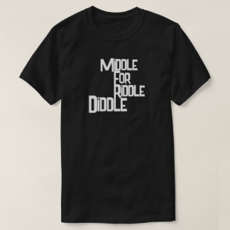 Medio para la camiseta de Riddle Diddle