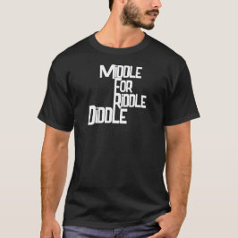 Medio para la camiseta de Riddle Diddle