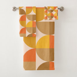 Medio siglo Media Círculos Naranja Amarillo Marrón