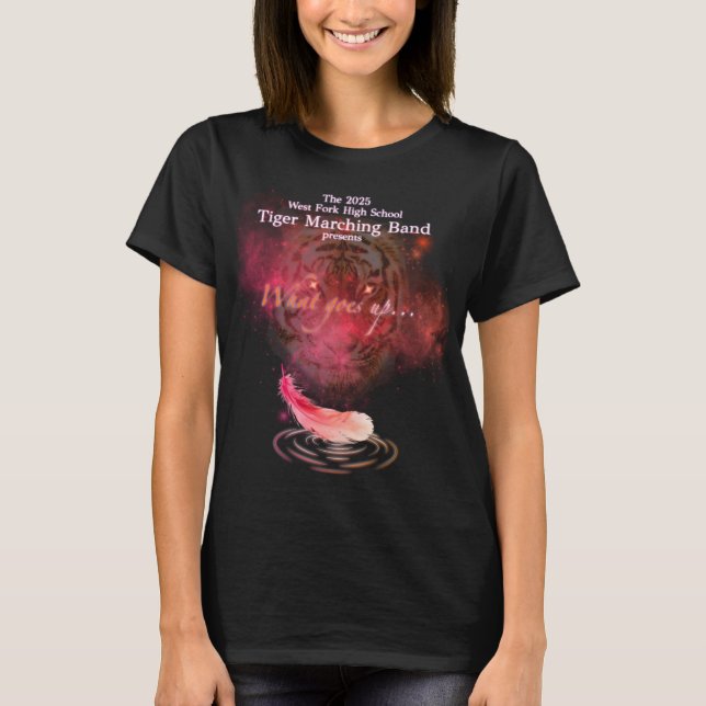 Medio tiempo 2025 - Camiseta femenina de la tripul (Anverso)