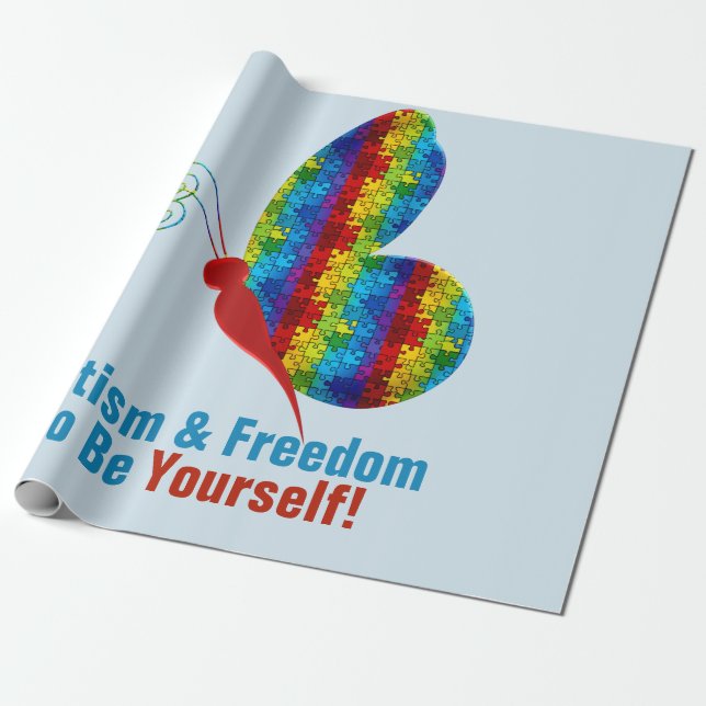 Medios de autismo: Papel de ajuste de cuentas (Desenrollado)