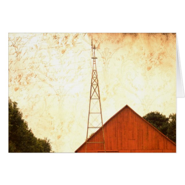 Medios de comunicación mixtos Red Barn en todas la (Anverso (Horizontal))