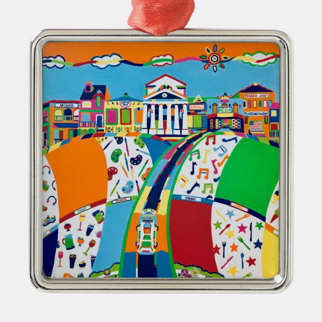 Medios de comunicación, Ornamento de Navidad de Pe (Frente)