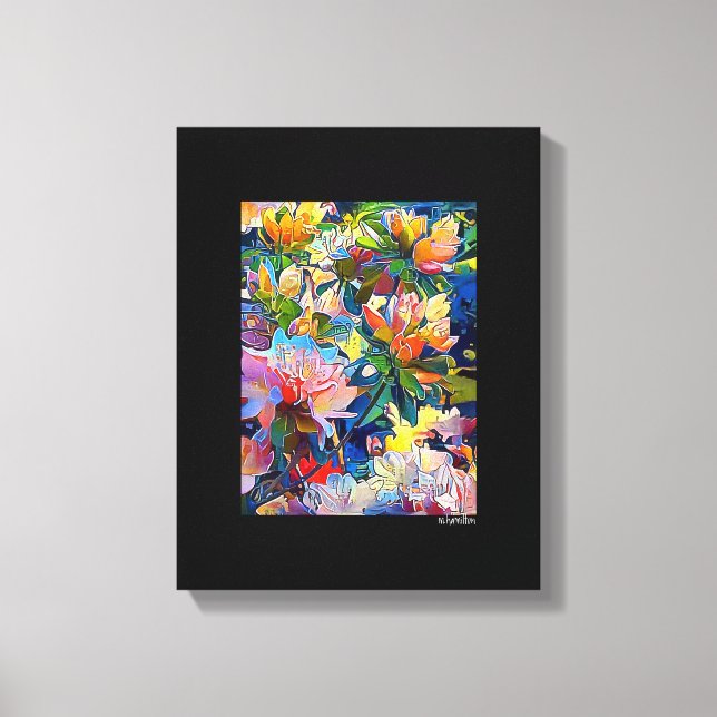 Medios digitales mixtos Arte de tela envuelto en n (Anverso)