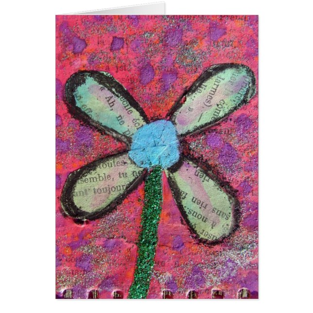 Medios mixtos de flores (Frente)