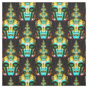 Meditación de la tela de Shiva (54" anchura)