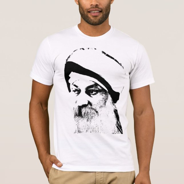 meditación espiritual de la camiseta de osho (Anverso)