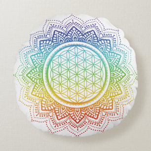 Meditación Flor de almohada de la vida Mandala Cha