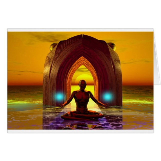 meditando a buddha (Anverso (Horizontal))