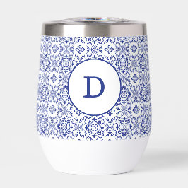 Mediterranean Lemon Blue Mosaic Tile Wedding