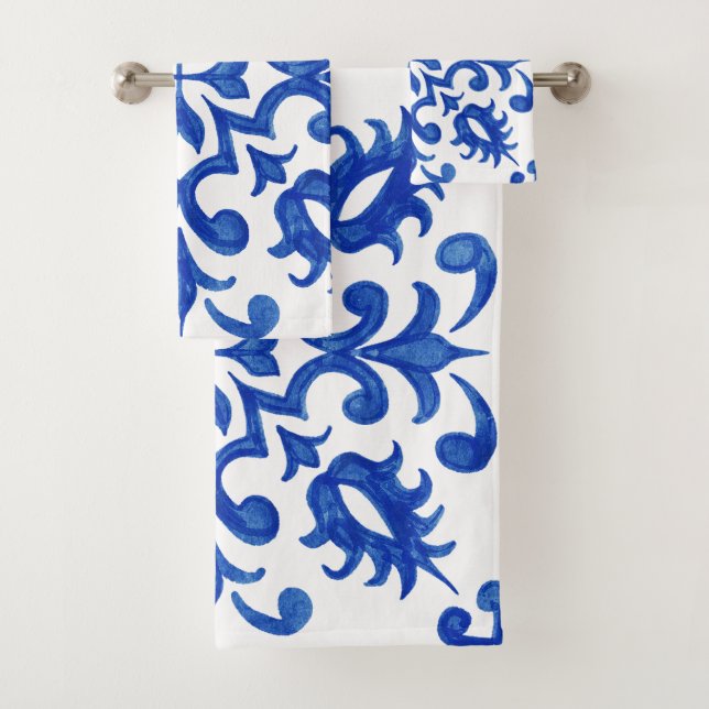 Mediterranean Portuguese Blue Tile (In situ)